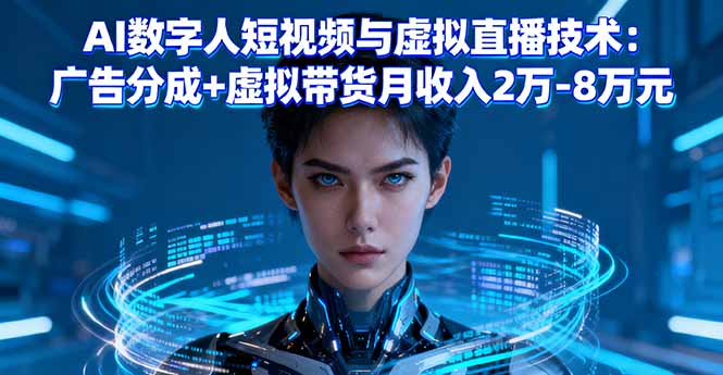 AI数字人短视频与虚拟直播技术